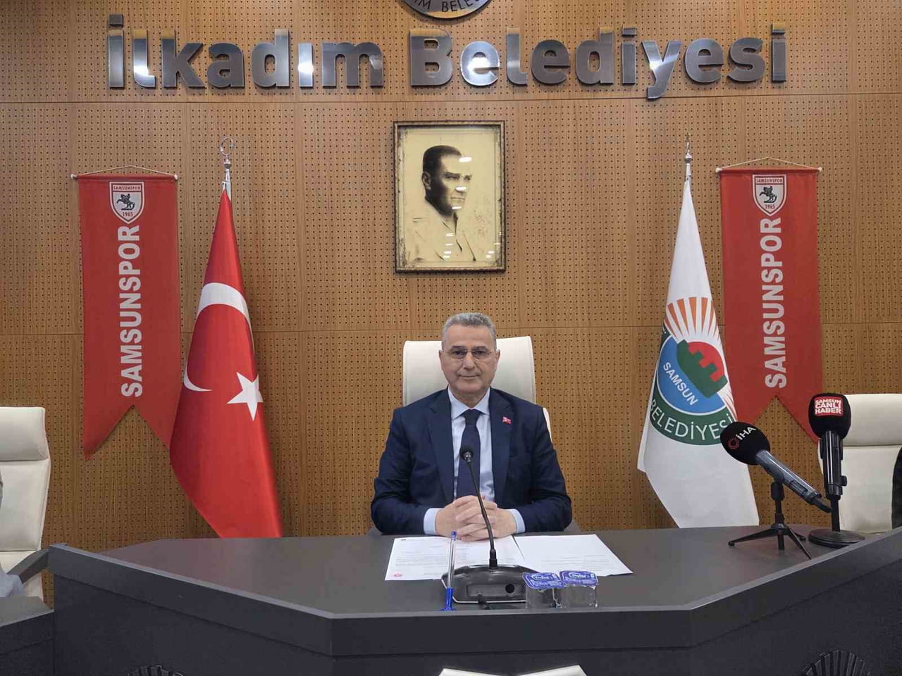 İLKADIM BELEDİYE BAŞKANI İHSAN KURNAZ.