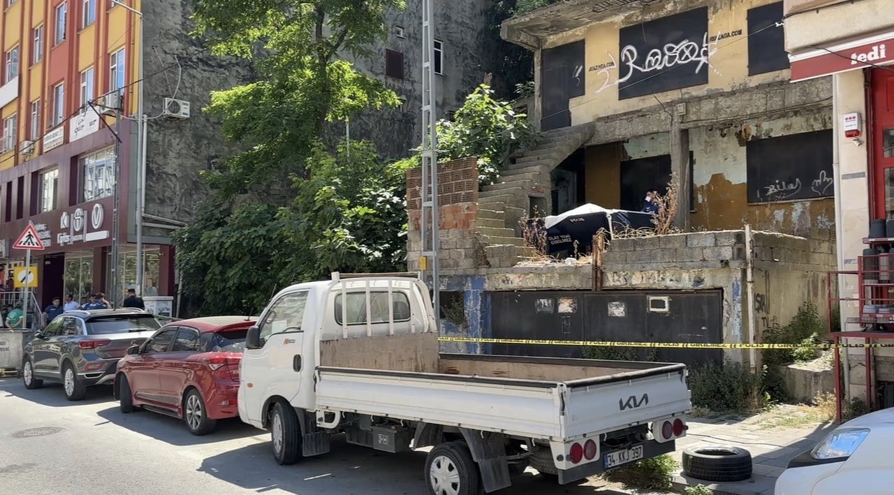 İSTANBUL'UN SARIYER İLÇESİNDE KAYBOLAN KEDİSİNİ ARAMAK İÇİN BİNAYA GİREN BİR VATANDAŞ, ERKEK...