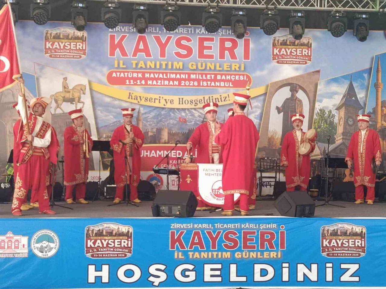 İSTANBUL ATATÜRK HAVALİMANI MİLLET BAHÇESİ'NDE DÜZENLENEN KAYSERİ TANITIM GÜNÜ ETKİNLİKLERİNİN...