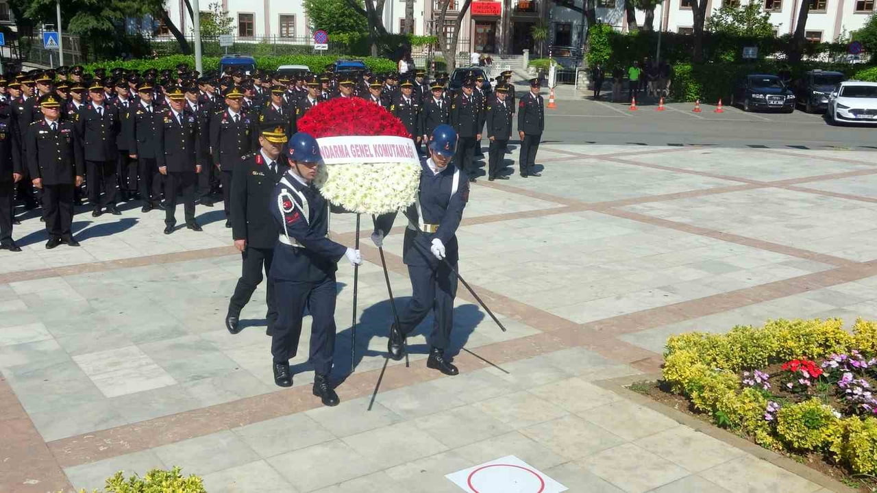 JANDARMA GENEL KOMUTANLIĞI'NIN 187. KURULUŞ YIL DÖNÜMÜ MUĞLA'DA TÖRENLE KUTLANDI