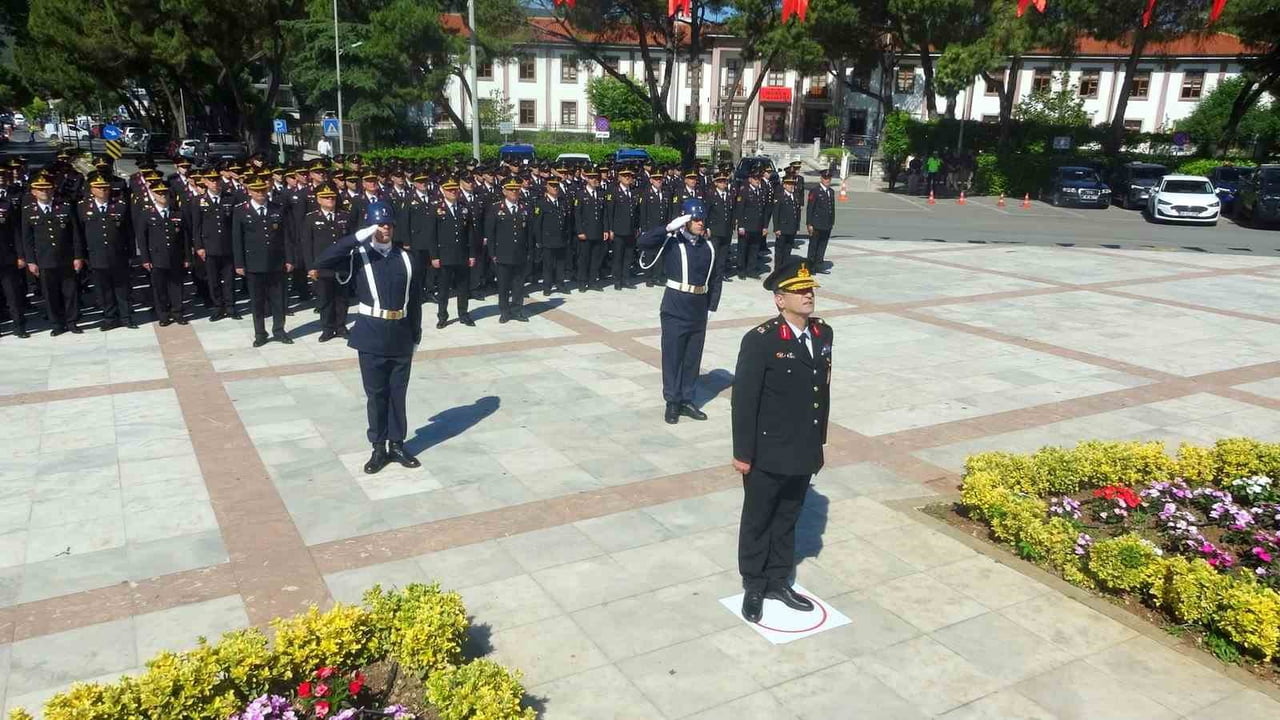 JANDARMA GENEL KOMUTANLIĞI'NIN 187. KURULUŞ YIL DÖNÜMÜ MUĞLA'DA TÖRENLE KUTLANDI