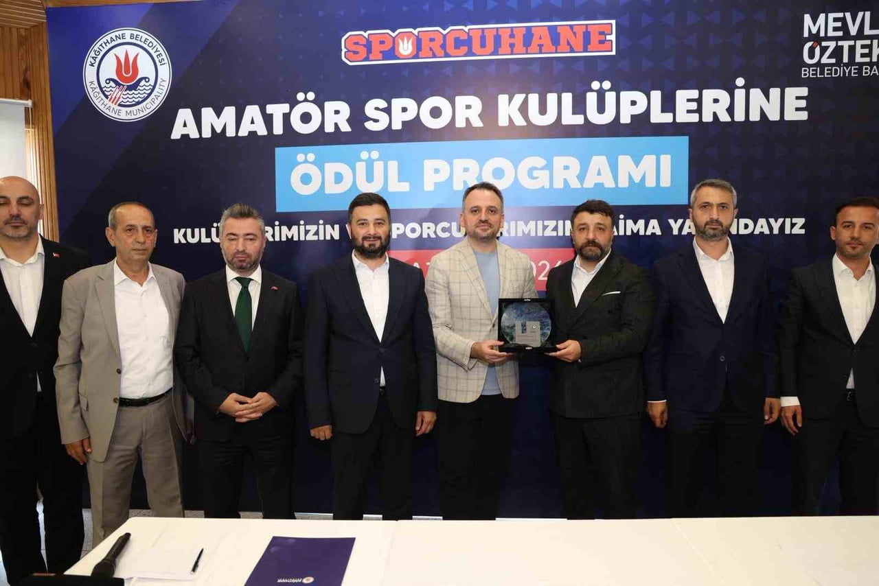 KAĞITHANE'DE AMATÖR SPOR KULÜPLERİNE DESTEK PROGRAMI KAPSAMINDA 30 AMATÖR SPOR KULÜBÜNE TOPLAM 1...