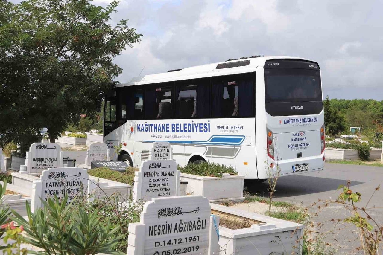 KAĞITHANE BELEDİYESİ, İLÇE SAKİNLERİNİN KABİR ZİYARETLERİNİ DAHA RAHAT GERÇEKLEŞTİREBİLMELERİ...