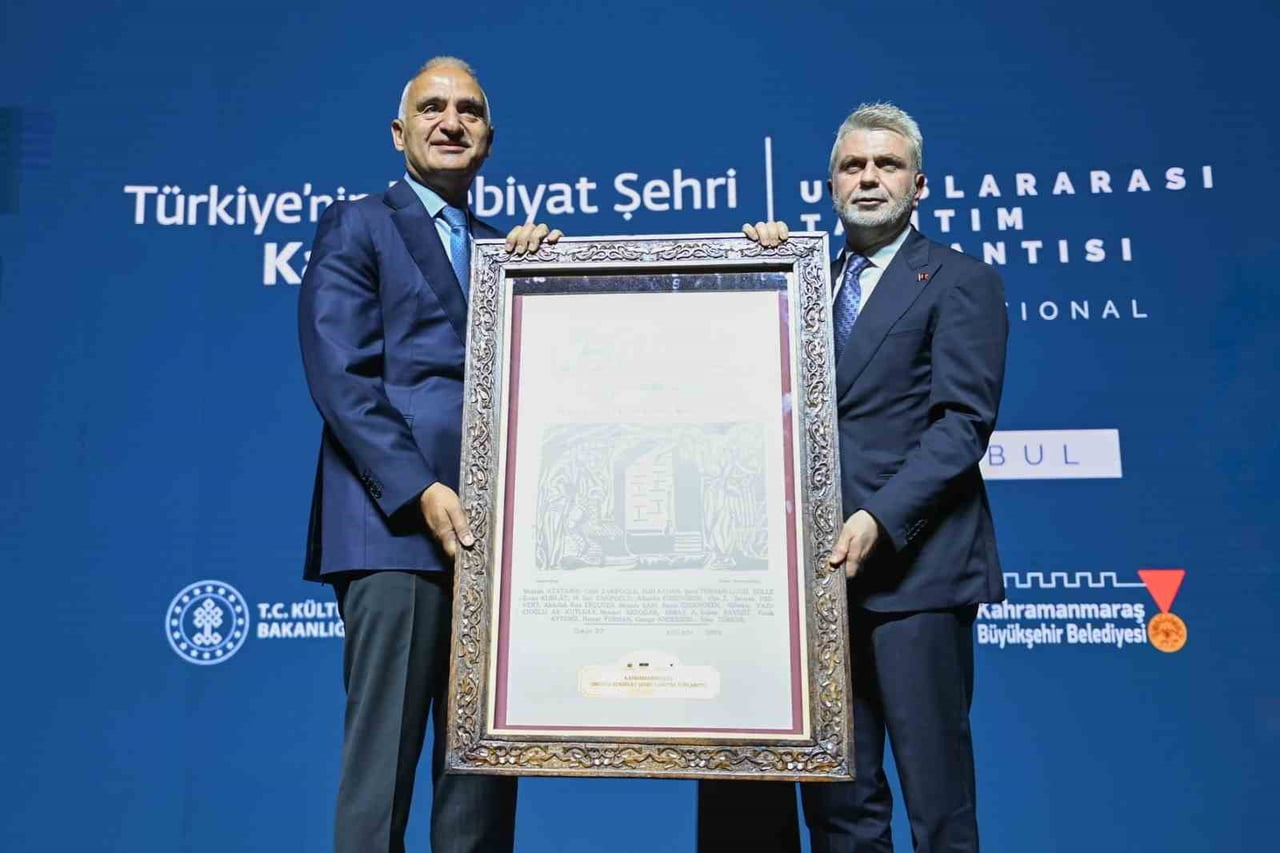KAHRAMANMARAŞ UNESCO’NUN YARATICI ŞEHİRLER AĞI’NA ‘EDEBİYAT ŞEHRİ’ OLARAK KABUL...