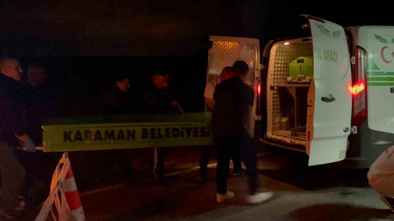 KARAMAN'DA KULLANDIĞI YAKIN TANKERİNİN DİREKSİYONUNDA KALP KRİZİ GEÇİREN 55 YAŞINDAKİ NAZIM...
