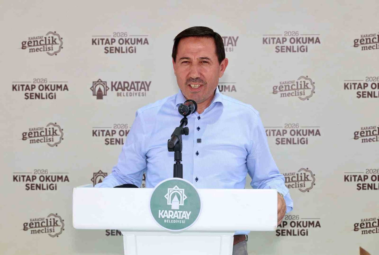 KARATAY BELEDİYE BAŞKANI HASAN KILCA, "AMACIMIZ ÇOCUKLARIMIZIN VE GENÇLERİMİZİN OKUMA ALIŞKANLIĞI...