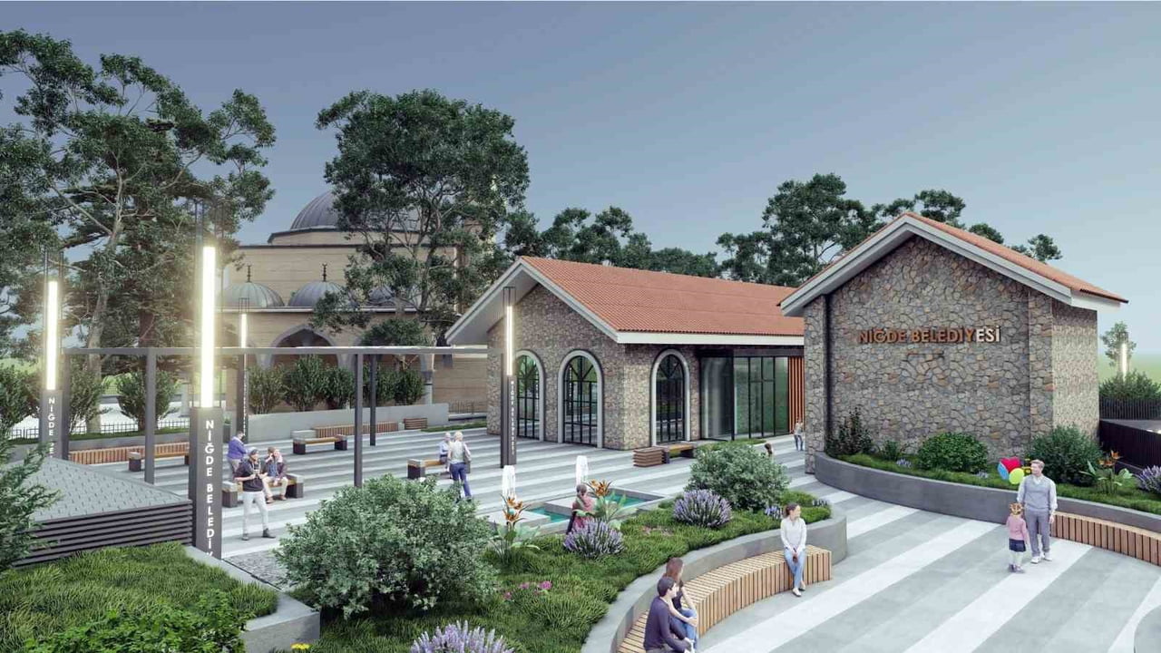 KATLI OTOPARK VE DIŞARI CAMİİ MEYDAN PROJESİNDE ÇALIŞMALAR BAŞLADI