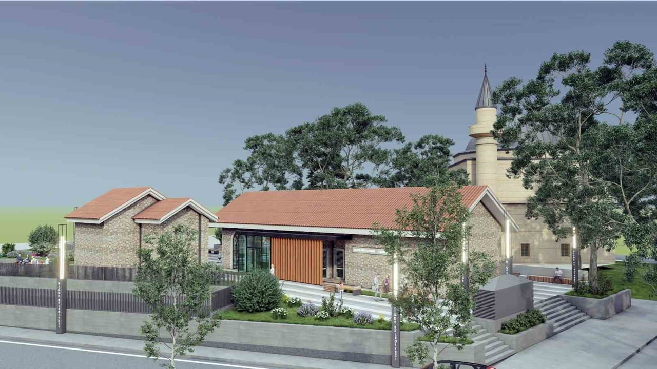 KATLI OTOPARK VE DIŞARI CAMİİ MEYDAN PROJESİNDE ÇALIŞMALAR BAŞLADI
