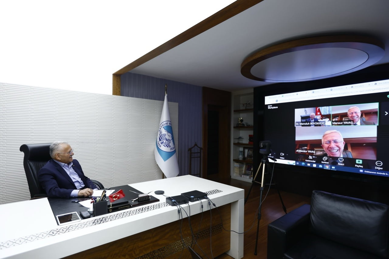KAYSERİ BÜYÜKŞEHİR BELEDİYE BAŞKANI DR. MEMDUH BÜYÜKKILIÇ; TARİHİ KENTLER BİRLİĞİ (TKB) HAZİRAN...