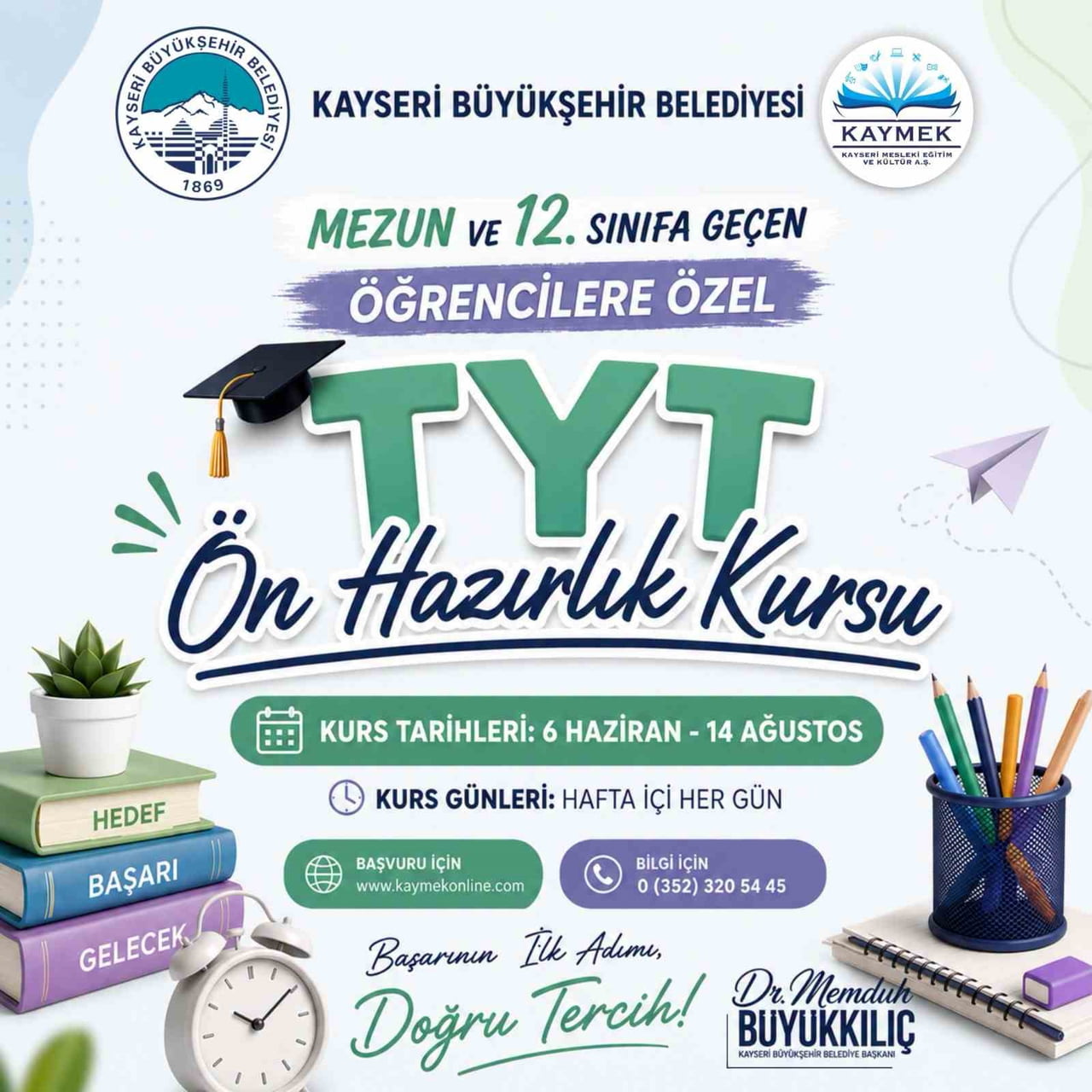 KAYSERİ BÜYÜKŞEHİR BELEDİYESİ BÜNYESİNDE FAALİYET GÖSTEREN KAYMEK, YAZ DÖNEMİNDE ÖĞRENCİLERİN...