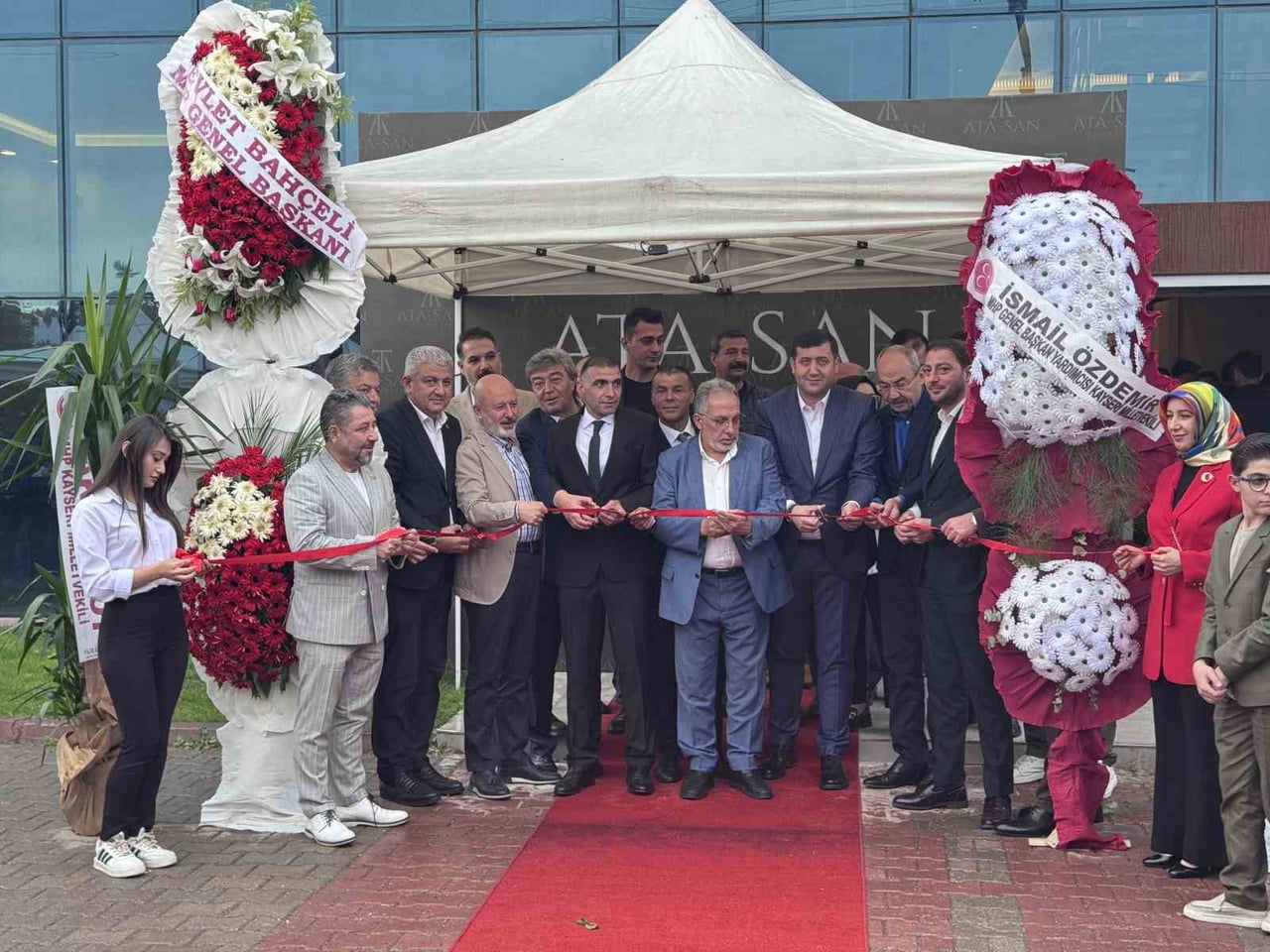 KAYSERİ’DE 1989’DAN BERİ FAALİYET GÖSTEREN ATA-SAN OTOMOTİV’İN YENİ HİZMET BİNASI PROTOKOLÜN DE...