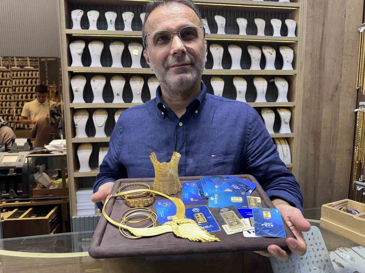 KAYSERİ’DE SARRAFLIK YAPAN MURAT POLAT