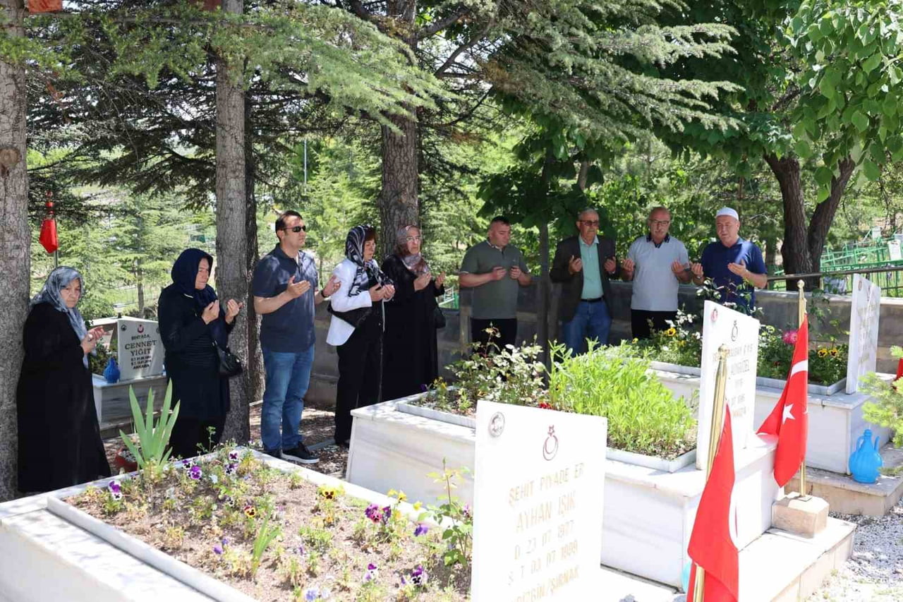KAYSERİ’NİN BÜNYAN İLÇESİNDE, ŞEHİT BEKİR ÖZTÜRK, ŞEHADETİNİN YIL DÖNÜMÜNDE DÜZENLENEN PROGRAMLA...