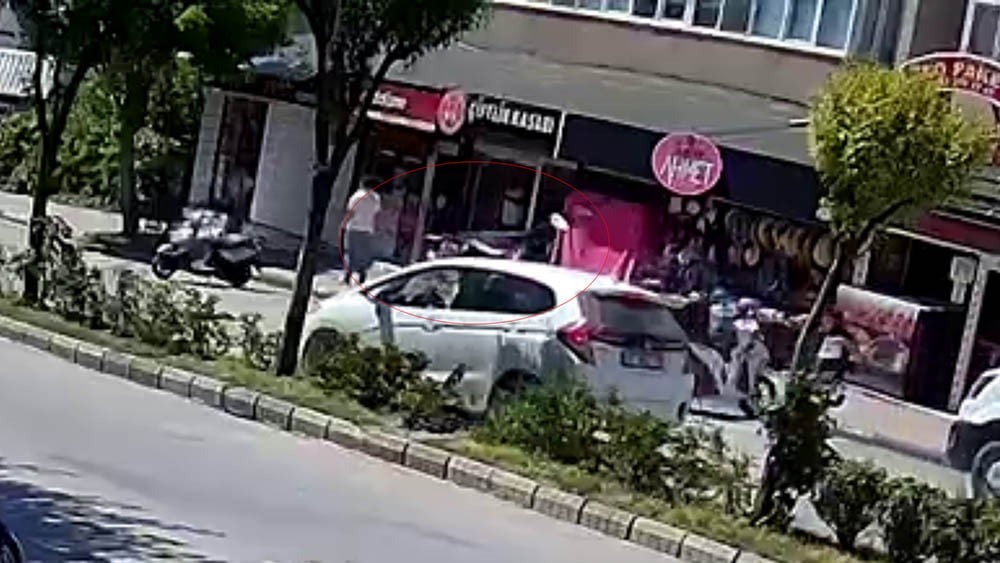 KAZA, GÜVENLİK KAMERASINA SANİYE SANİYE YANSIDI.