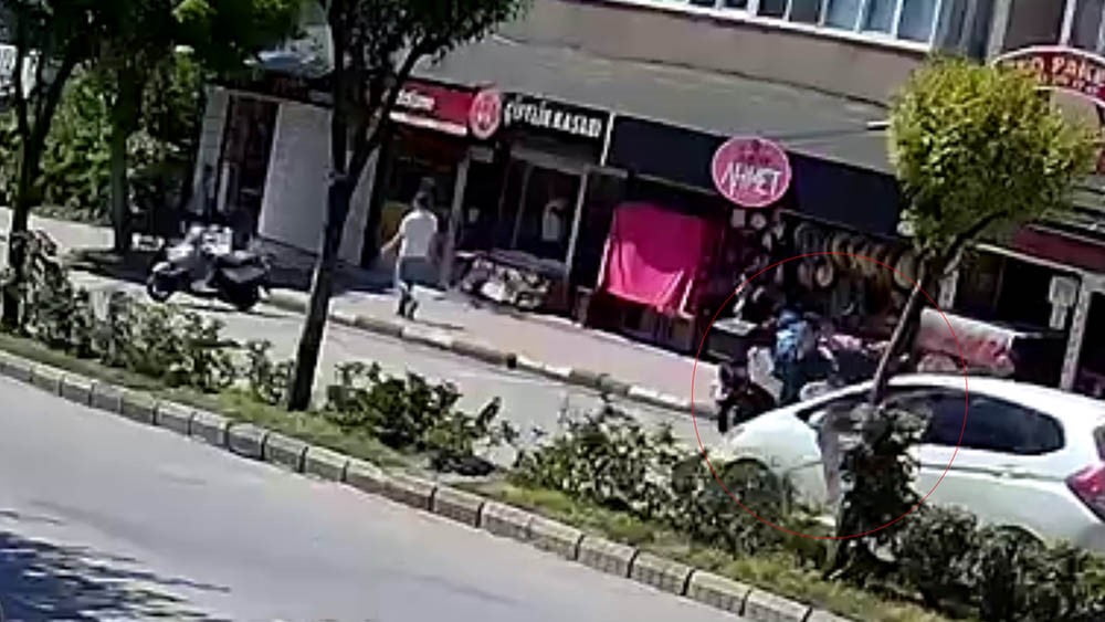 KAZA, GÜVENLİK KAMERASINA SANİYE SANİYE YANSIDI.