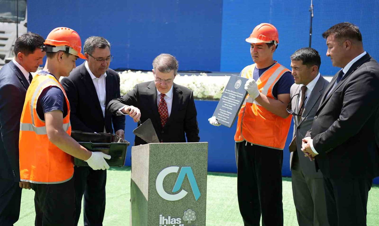 KAZARMAN HİDROELEKTRİK SANTRALİ'NİN KAPSÜL BIRAKMA TÖRENİ, İHLAS HOLDİNG YÖNETİM KURULU BAŞKANI...