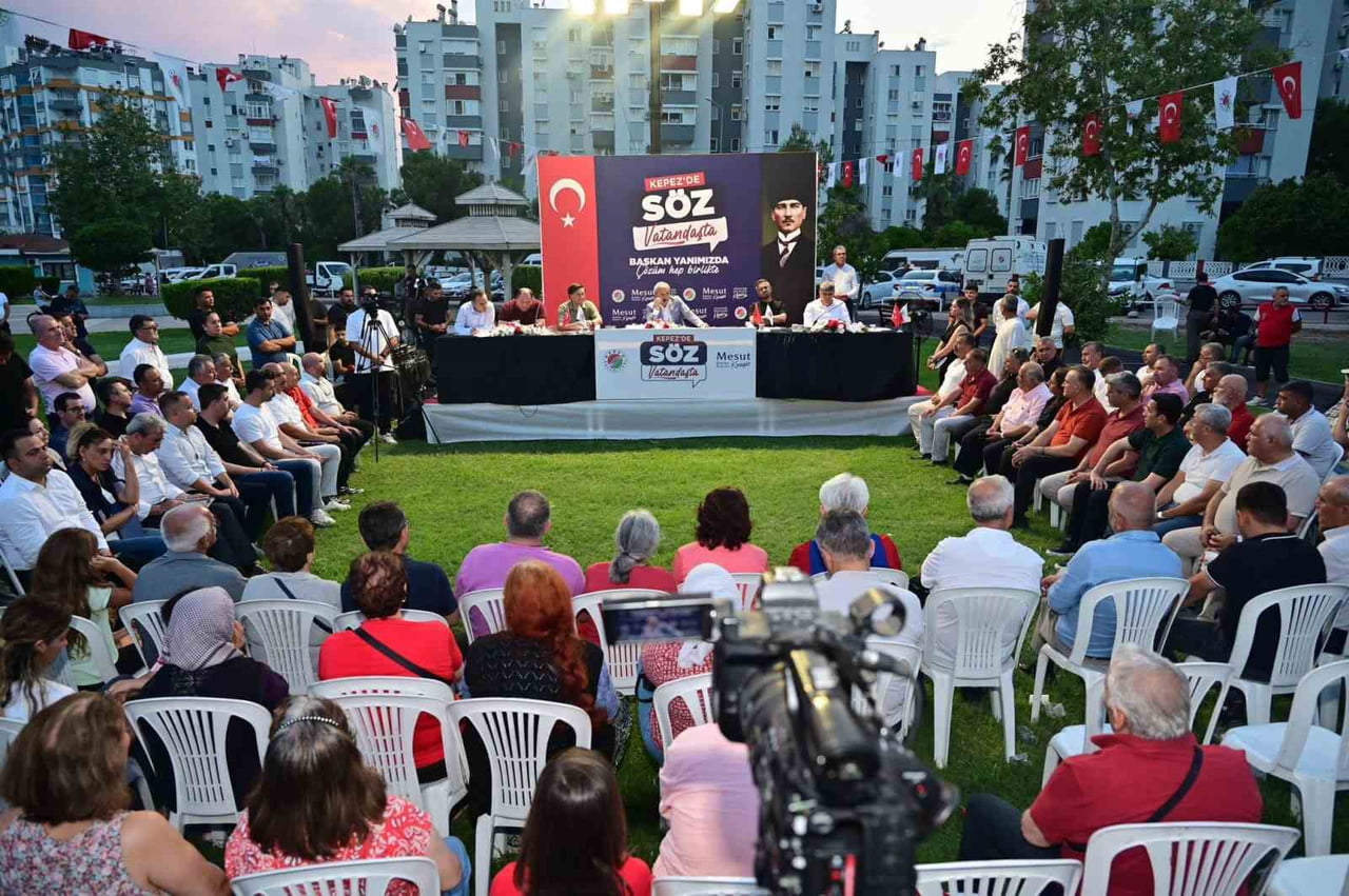 KEPEZ BELEDİYESİ’NİN ‘SÖZ VATANDAŞTA’ DİYEREK MAHALLELERE TAŞIDIĞI HALK GÜNLERİ BULUŞMASI...