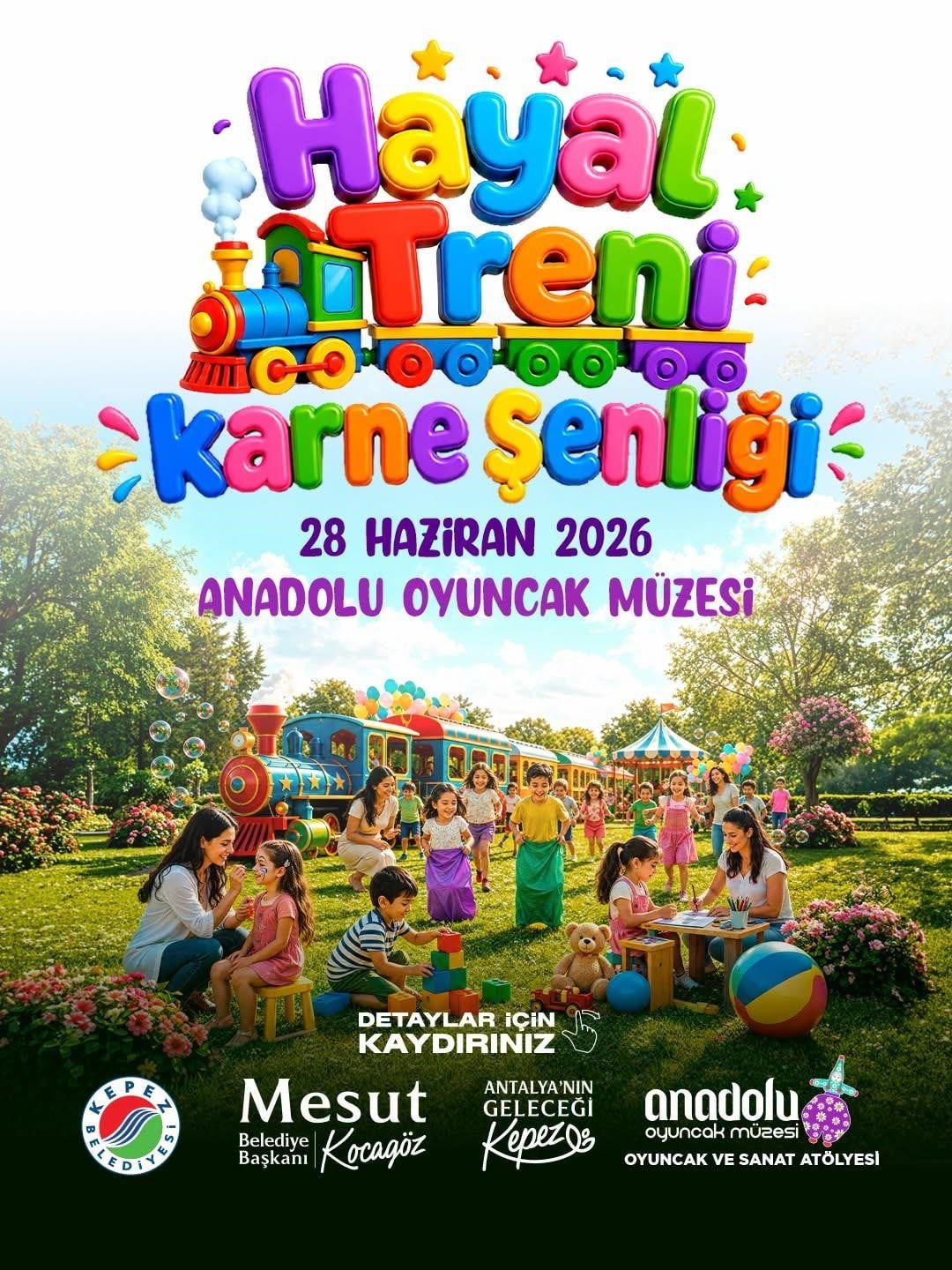 KEPEZ BELEDİYESİ, YOĞUN EĞİTİM-ÖĞRETİM DÖNEMİNİ GERİDE BIRAKAN ÖĞRENCİLERİN KARNE SEVİNCİNİ ‘HAYAL...