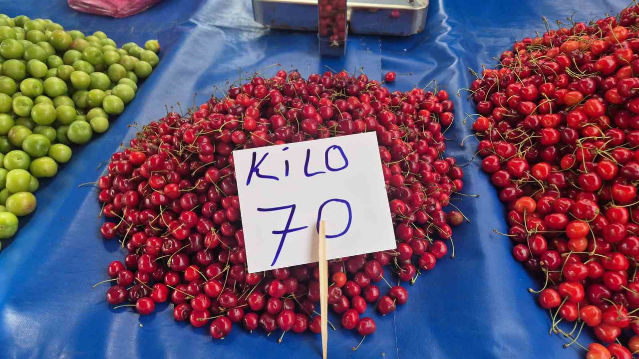 KİRAZ FESTİVALİ DÖNEMİNDE KİLOGRAMI 250 İLA 300 LİRADAN SATILAN KİRAZIN FİYATI, HASADIN ARTMASI VE...