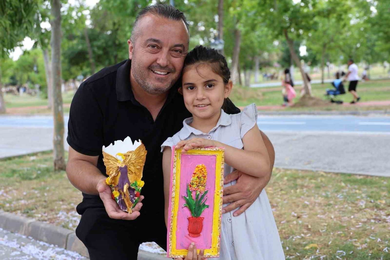 KIRIKKALE BELEDİYESİ TARAFINDAN BABALAR GÜNÜ DOLAYISIYLA DÜZENLENEN "BABA ÇOCUK WORKSHOP OBJE...