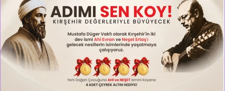KIRŞEHİR'DE MUSTAFA DÜGER VAKFI TARAFINDAN HAYATA GEÇİRİLEN "ADIMI SEN KOY" PROJESİ KAPSAMINDA...