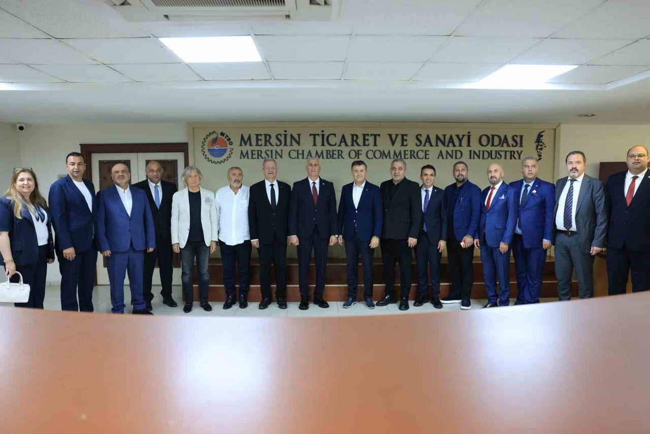 KKTC EKONOMİ VE ENERJİ BAKANI OLGUN AMCAOĞLU İLE KKTC MERSİN BAŞKONSOLOSU EREK ÇAĞATAY, GEBZE...