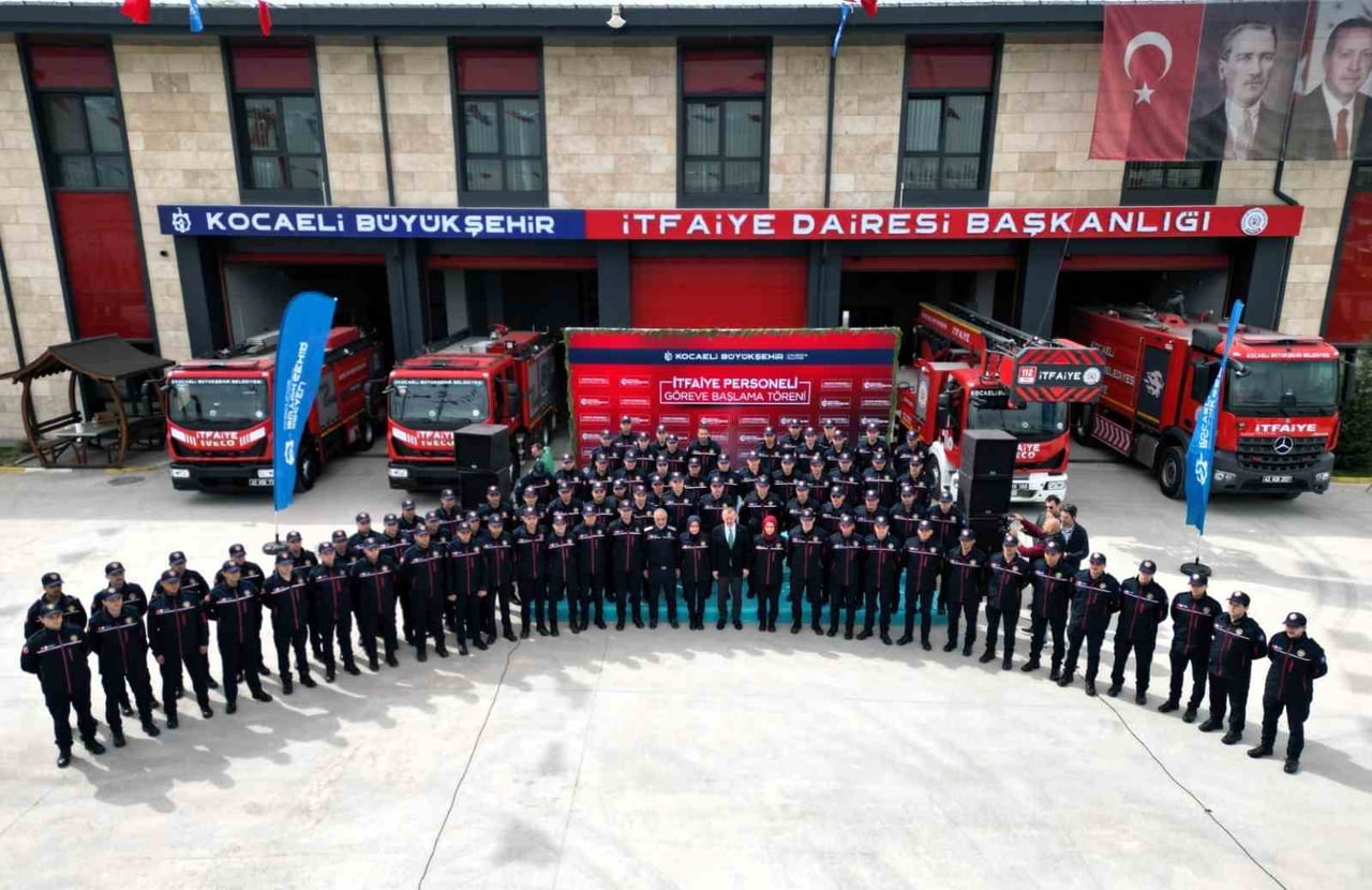 KOCAELİ BÜYÜKŞEHİR BELEDİYESİ İTFAİYE DAİRESİ BAŞKANLIĞI, SON 1 YILDA 13 BİN 585 OLAYA MÜDAHALE...