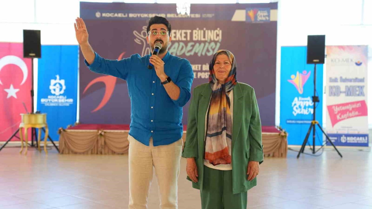 KOCAELİ’DE KADINLARA YÖNELİK DÜZENLENEN SEMİNERDE, GÜNLÜK YAŞAMDA HAREKET BİLİNCİ, BEDEN...