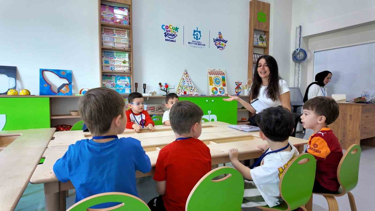KOCAELİ’DE LOKOMOTİF ÇOCUK KÖYÜ LOTUS’TA İLK DERS HEYECANI YAŞANDI, ÇOCUKLAR YENİ EĞİTİM ORTAMIYLA...