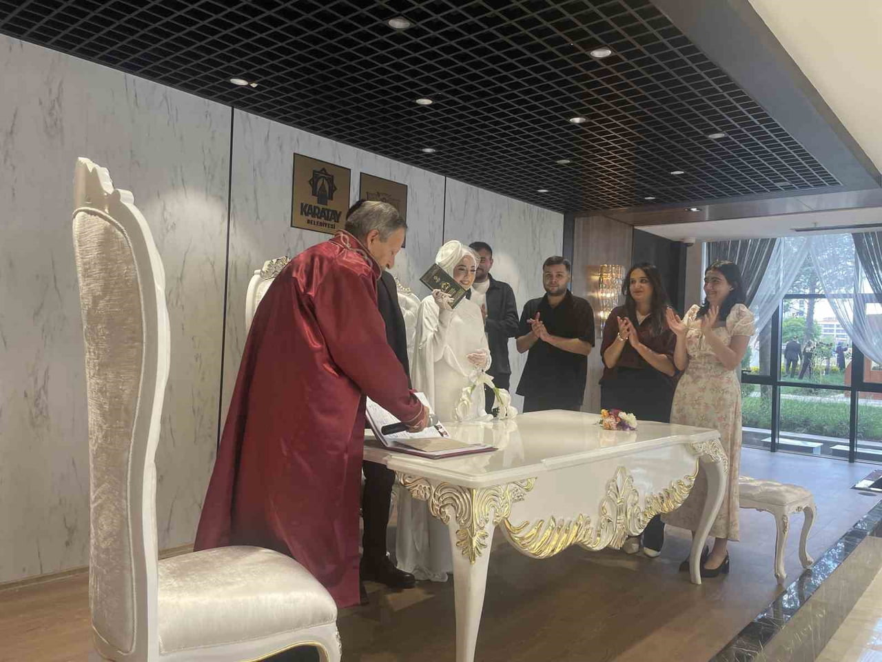 KONYA'DA 06.06.2026 TARİHİNDE NİKAH KIYDIRMAK İSTEYEN ÇİFTLER, NİKAH SALONLARINDA YOĞUNLUK...