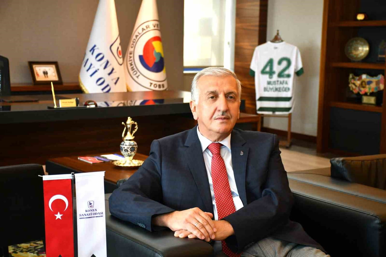 KONYA SANAYİ ODASI BAŞKANI MUSTAFA BÜYÜKEĞEN, "TÜRKİYE İHRACAT ŞAMPİYONLARI ARASINDA 9 KONYALI...