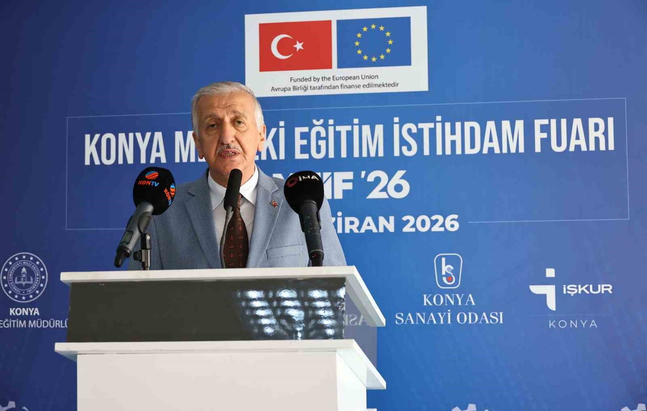 KONYA SANAYİ ODASI VE KONYA ORGANİZE SANAYİ BÖLGESİ BAŞKANI MUSTAFA BÜYÜKEĞEN, "ÜRETİMLE-MESLEKİ...