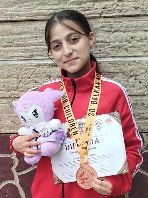 KÖRFEZ GENÇLERBİRLİĞİ SPOR KULÜBÜNÜN MİLLİ SPORCUSU HİRANUR YILDIRIM, İSTANBUL'DA DÜZENLENEN 30....