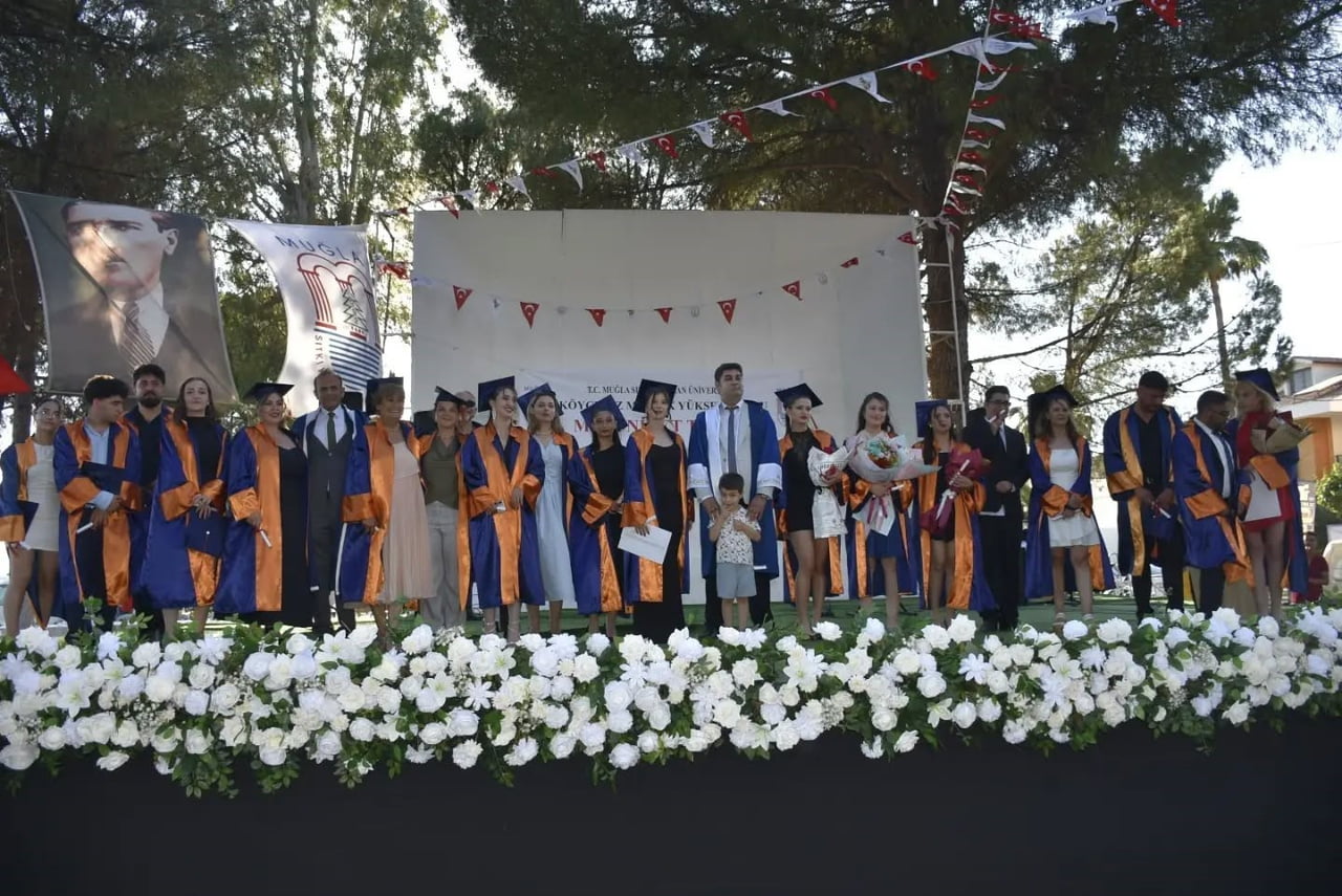 KÖYCEĞİZ MESLEK YÜKSEKOKULU’NDA MEZUNİYET TÖRENİ YAPILDI