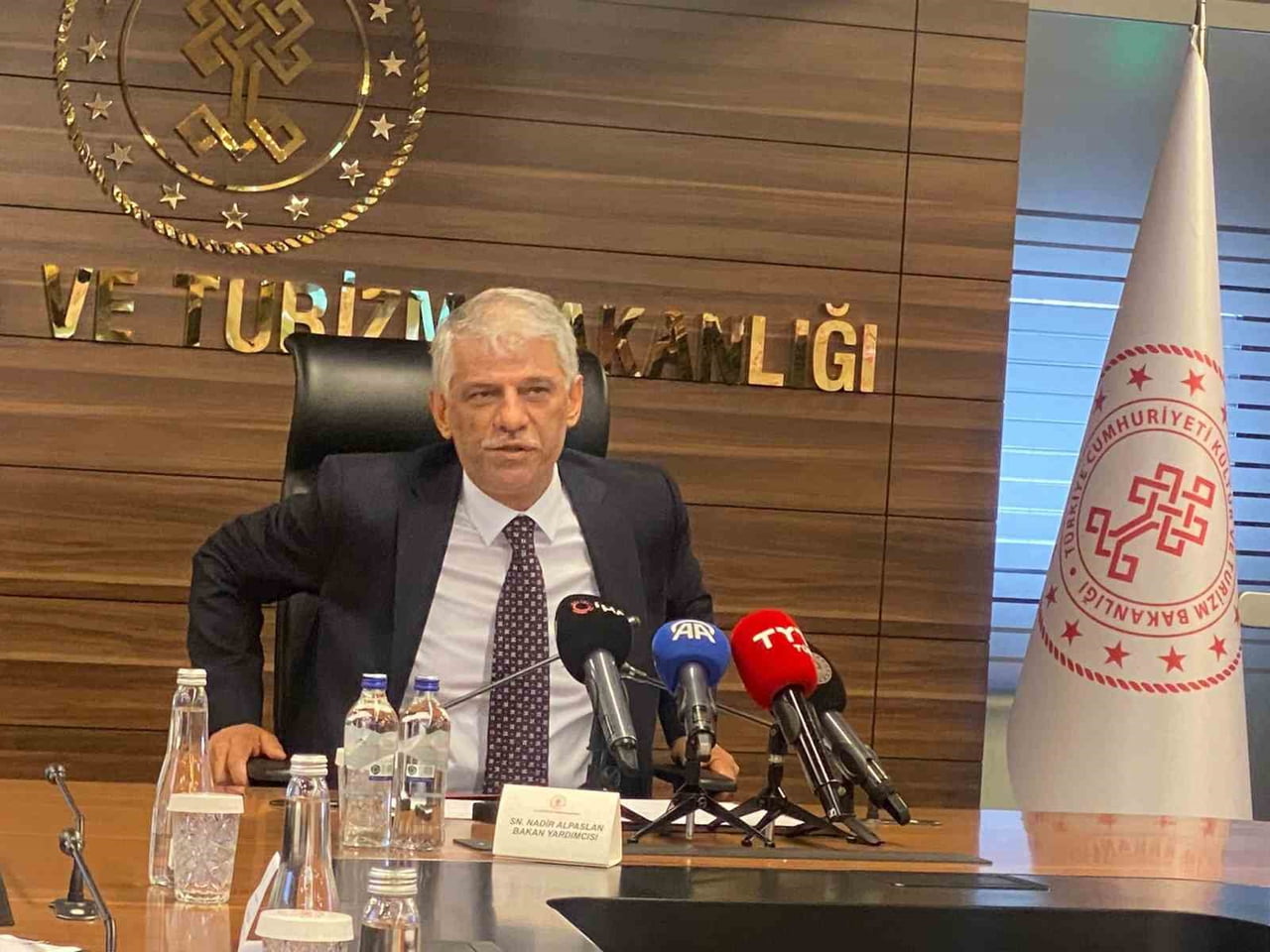 KÜLTÜR VE TURİZM BAKAN YARDIMCISI NADİR ALPARSLAN, AÇIKLAMALARDA BULUNDU