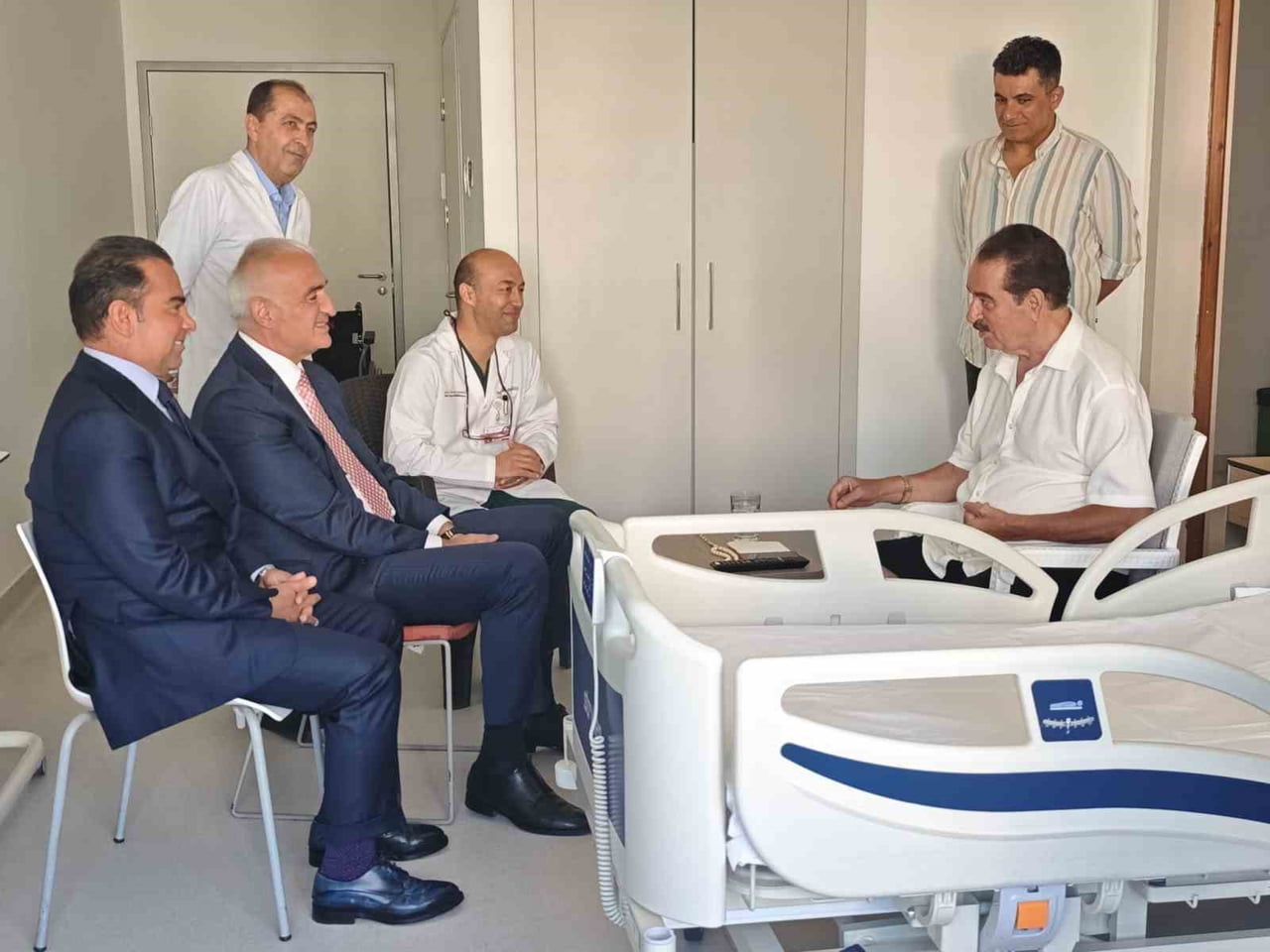 KÜLTÜR VE TURİZM BAKANI MEHMET NURİ ERSOY, ANKARA BİLKENT ŞEHİR HASTANESİ'NDE FİZİK TEDAVİSİ GÖREN...