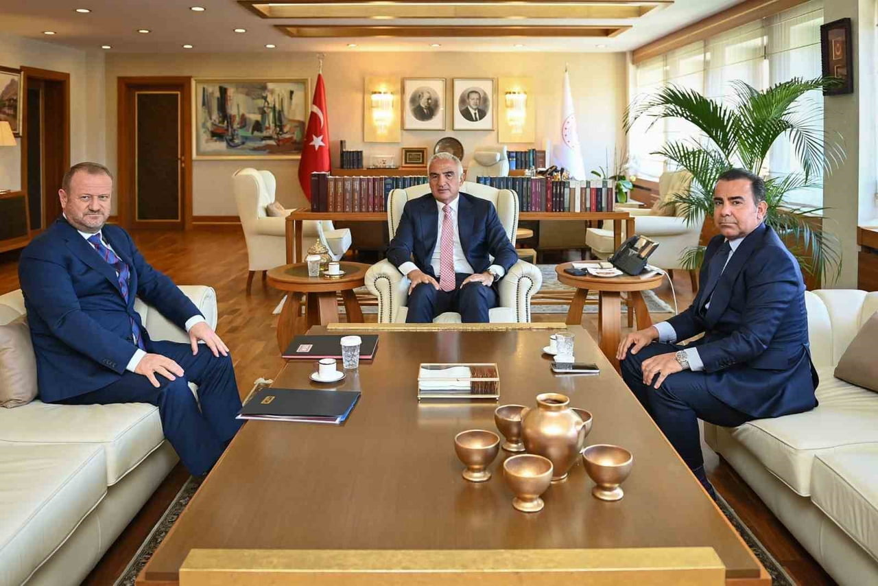 KÜLTÜR VE TURİZM BAKANI MEHMET NURİ ERSOY, RADYO VE TELEVİZYON ÜST KURULU (RTÜK) BAŞKANI MEHMET...