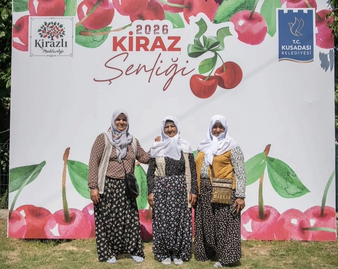 KUŞADASI BELEDİYESİ’NİN DESTEKLERİYLE KİRAZLI MAHALLESİ’NDE DÜZENLENEN GELENEKSEL KİRAZ ŞENLİĞİ...
