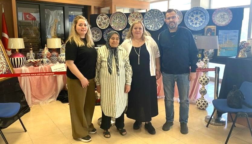 KÜTAHYA'DA HAYAT BOYU ÖĞRENME HAFTASI SERGİSİ AÇILDI