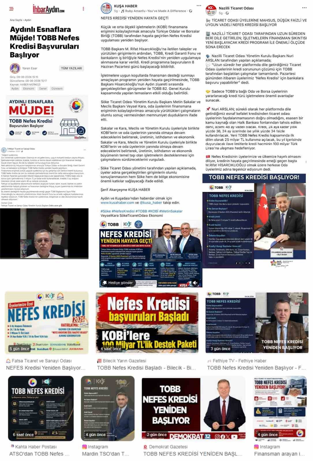 KUTO’DAN TOBB NEFES KREDİSİ İDDİALARINA SERT AÇIKLAMA: “YETKİ BANKALARDA, KARALAMA KAMPANYASINA...