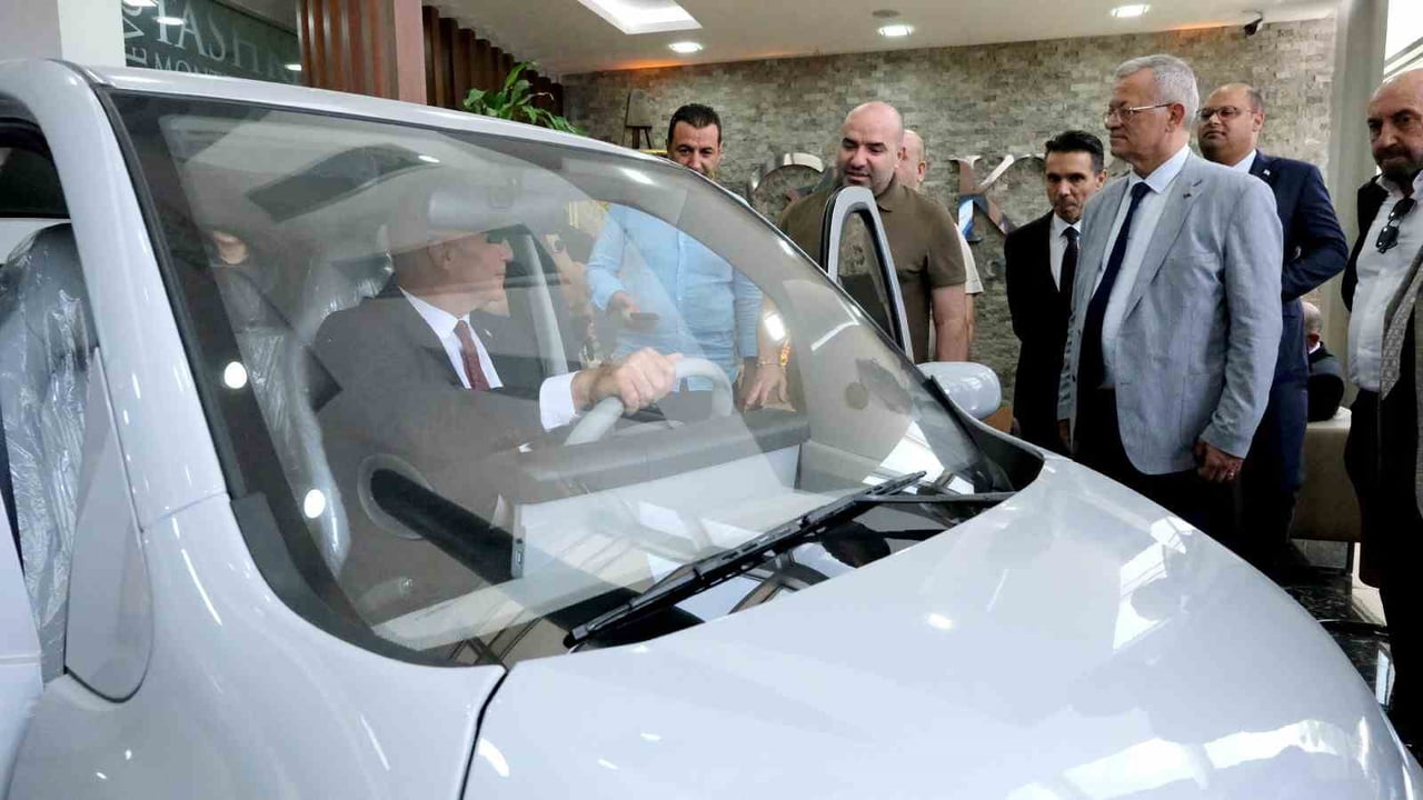 KUZEY KIBRIS TÜRK CUMHURİYETİ (KKTC) EKONOMİ VE ENERJİ BAKANI OLGUN AMCAOĞLU, MERSİN ORGANİZE...