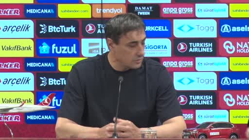 Kuzey Makedonya Milli Futbol Takımı Teknik Direktörü Goce Sedloski, Türkiye’nin çok iyi bir takıma...