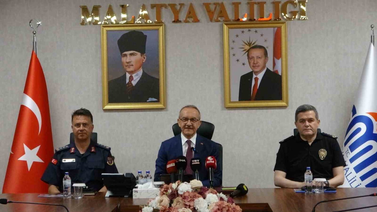 MALATYA’DA ASAYİŞ VE GÜVENLİK VERİLERİ AÇIKLANDI