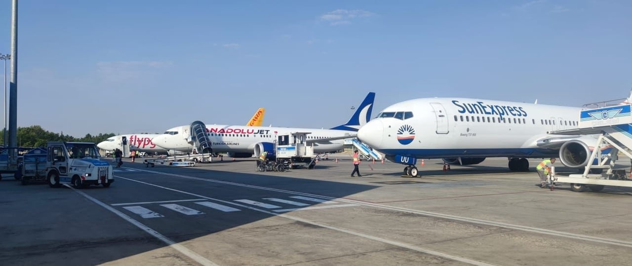 MALATYA HAVALİMANI’NDA 5 AYDA 342 BİN YOLCU TRAFİĞİ