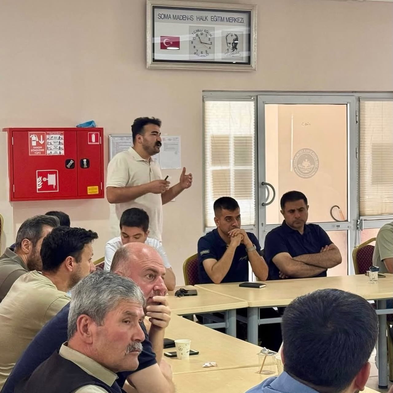 MANİSA'NIN SOMA İLÇESİNDE ÖĞRETMENLERE YÖNELİK DÜZENLENEN ORMAN YANGINLARI FARKINDALIK...
