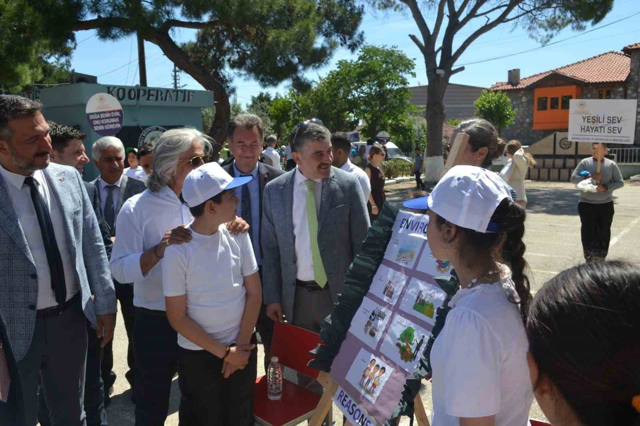 MANİSA’DA TÜRKİYE ÇEVRE HAFTASI ETKİNLİKLERİ KAPSAMINDA SANCAKLI BOZKÖY 75. YIL İLKOKULUNDA...