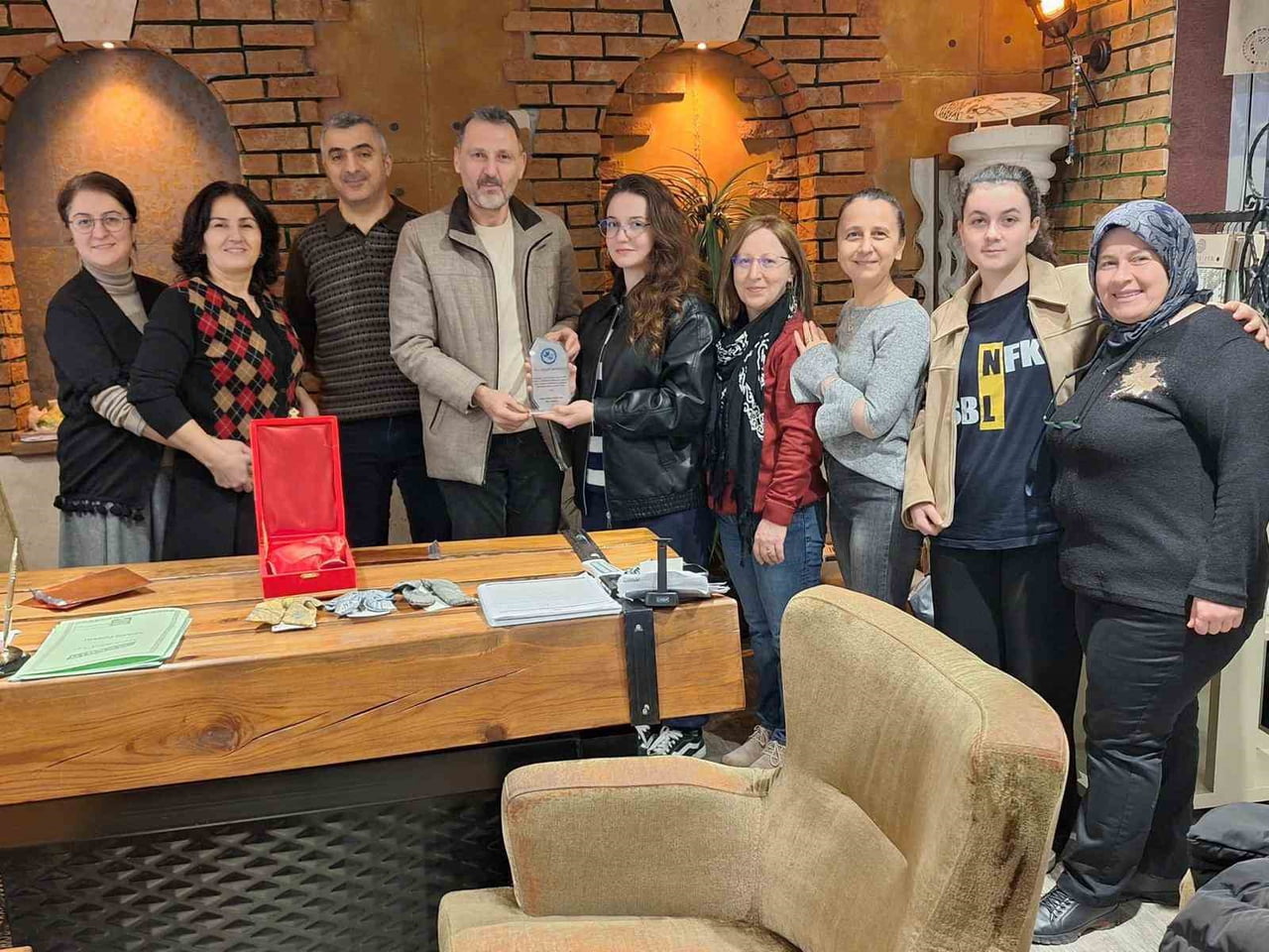 MANİSA’NIN SALİHLİ İLÇESİNDEKİ NECİP FAZIL KISAKÜREK SOSYAL BİLİMLER LİSESİ ÇEVRE KULÜBÜ, YIL...
