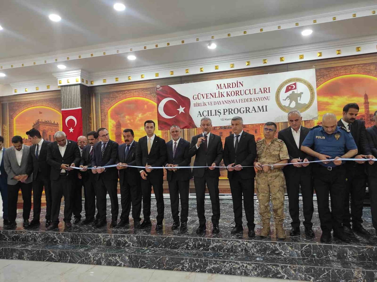 MARDİN'DE, NUH KAYA BAŞKANLIĞINDA KURULAN MARDİN GÜVENLİK KORUCULARI BİRLİK VE DAYANIŞMA...