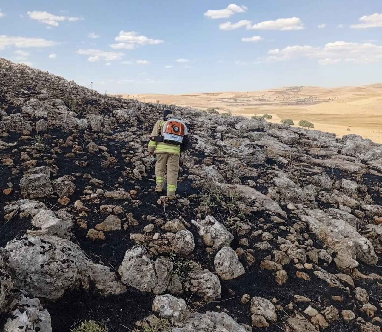 MARDİN BÜYÜKŞEHİR BELEDİYESİ İTFAİYE DAİRE BAŞKANLIĞI EKİPLERİ, 7-14 HAZİRAN TARİHLERİ ARASINDA İL...