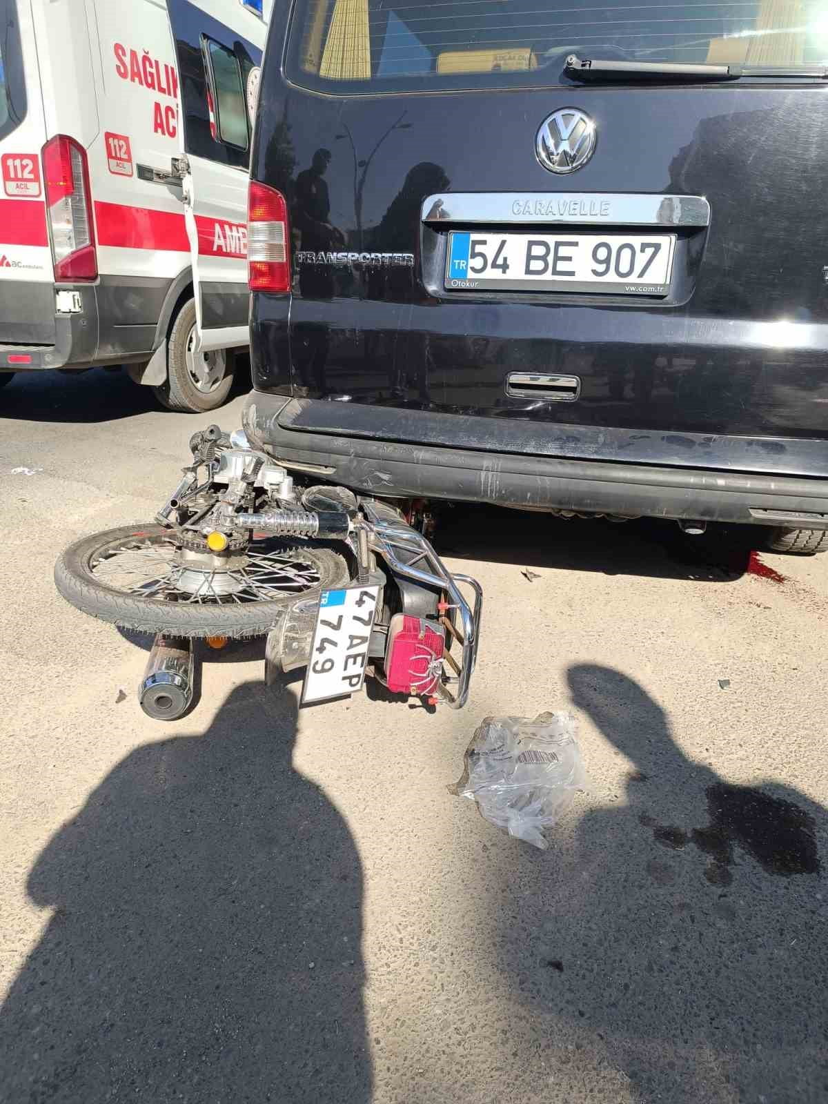 MARDİN’İN MİDYAT İLÇESİNDE OTOMOBİL İLE MOTOSİKLETİN ÇARPIŞTIĞI KAZADA 1 KİŞİ...